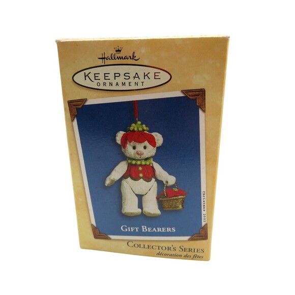 2002 Gift Bearers #4 Hallmark Keepsake Christmas Ornament - Picture 2 of 7